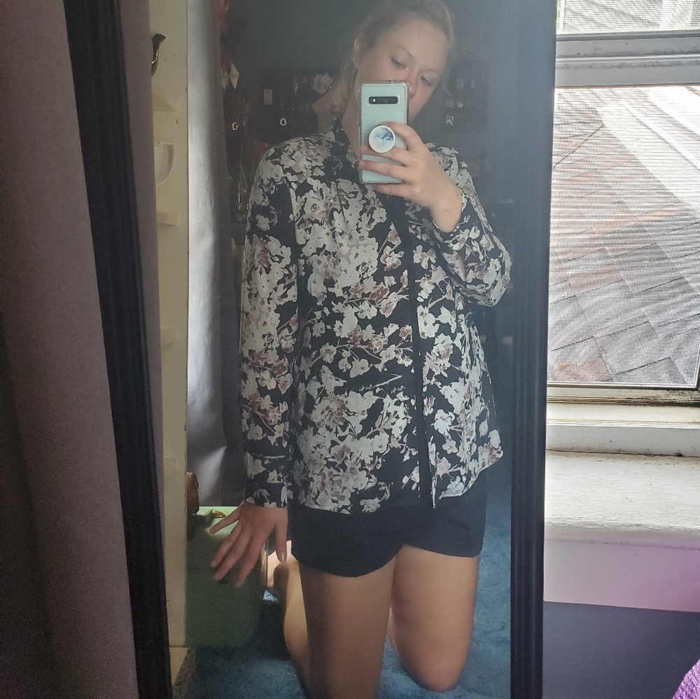 Long sleeve blouse